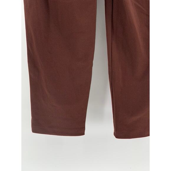 A NEW DAY Women's Brown Solid Pull-On Casual Straight-Leg Pant SZ S - Picture 7 of 9
